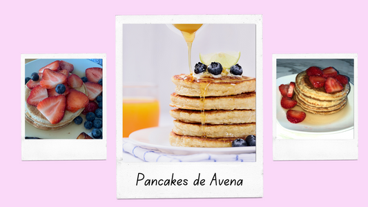 Pancakes de Avena ¡Esponjositos y todo!