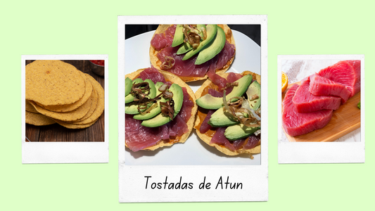 Tostadas de Atún estilo "Contramar"